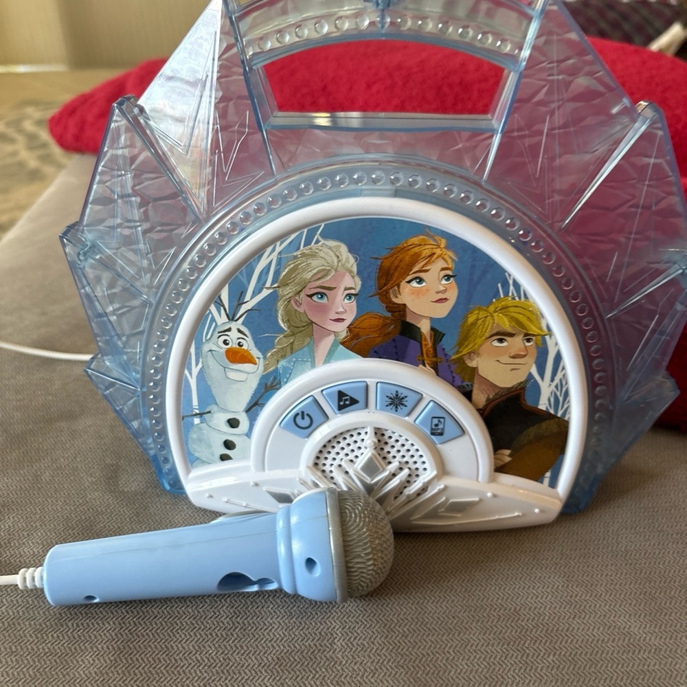 Disney Frozen Blue Karaoke Machine
